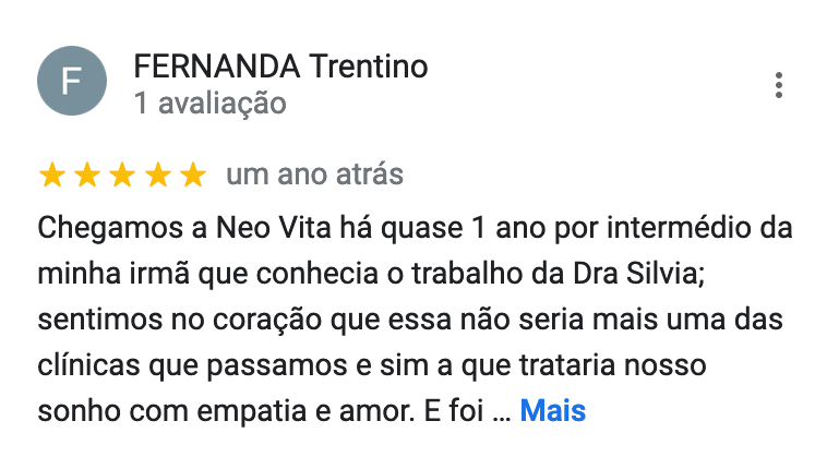 Depoimentos Reprodução Humana FIV